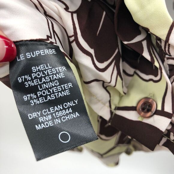 Le Superbe Rose Garden Dress in Mint Chip - Picture 7 of 12